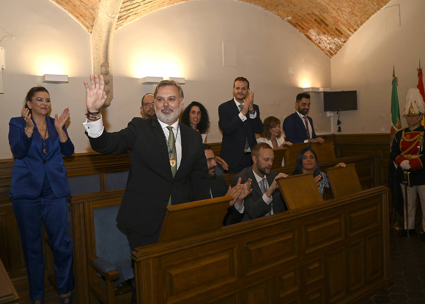 Pleno de investidura en el Ayuntamiento de Plasencia