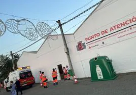 Cruz Roja atiende a 13 personas durante la noche del domingo en la Feria de Badajoz