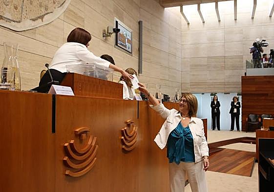 Votación para la elección de la Presidencia en 2019.