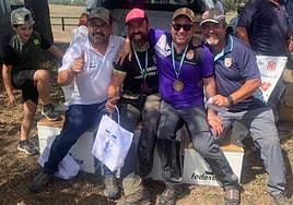 Algunos de los ganadores.