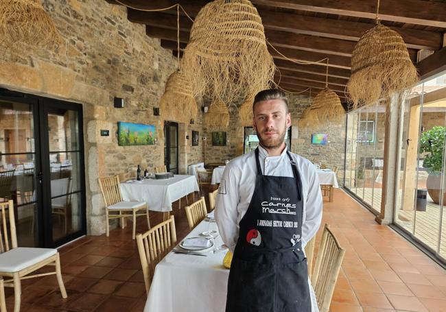 El jefe de cocina Jorge Ramajo.