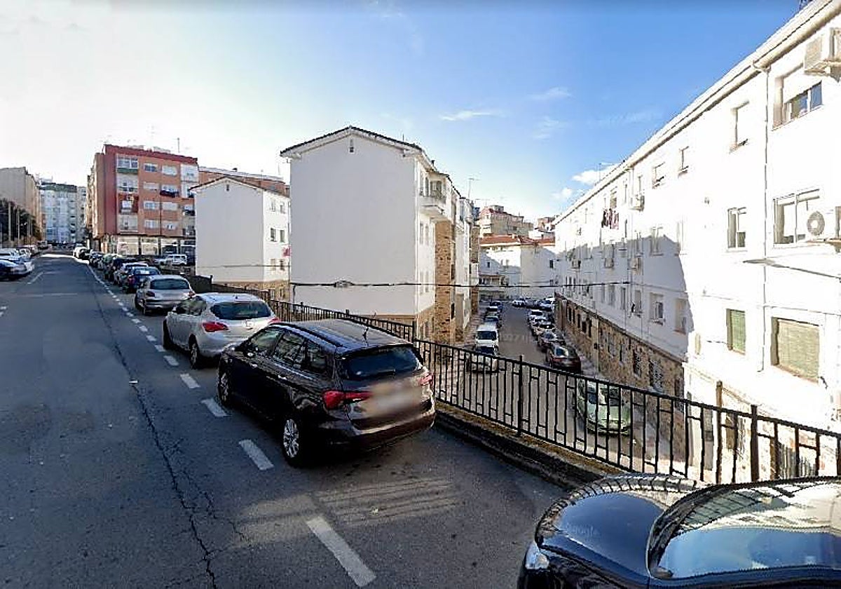 Fue detenido en la calle Ramiro de Maeztu, en Cáceres.