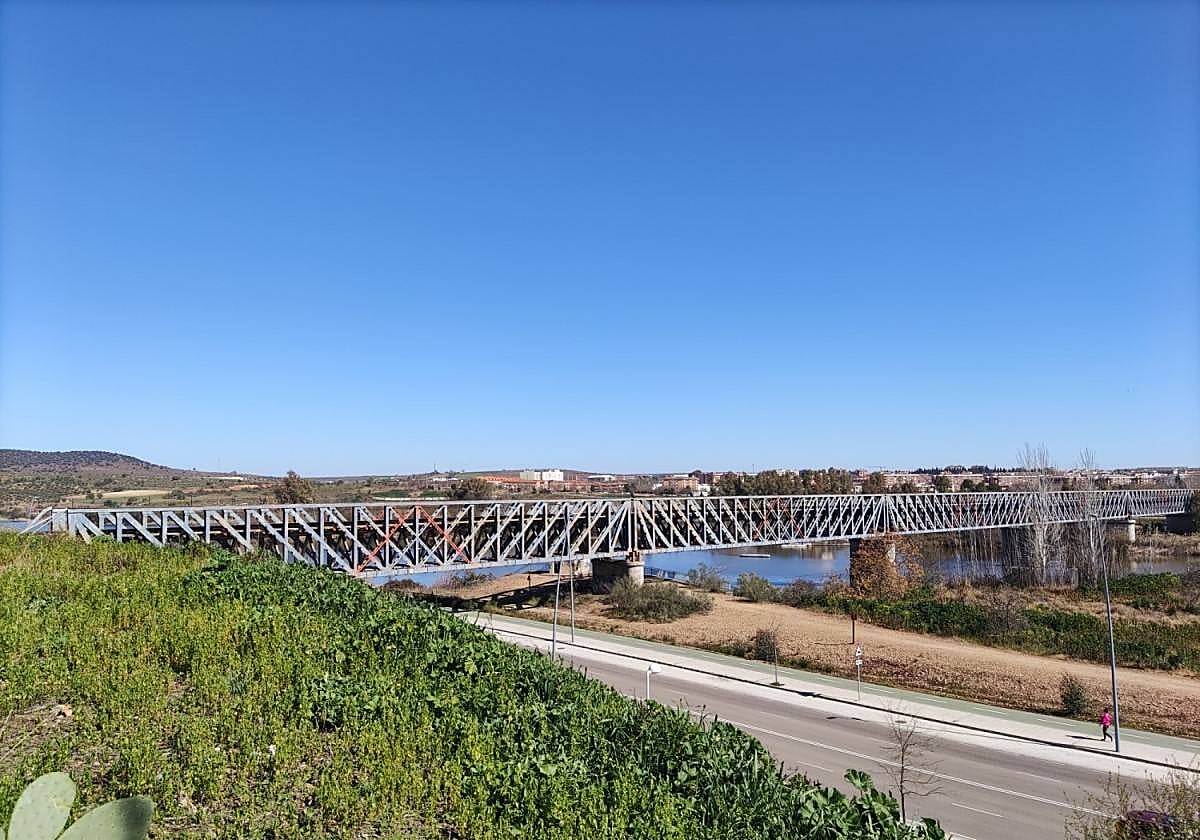 Puente de Hierro de Mérida, construido en 1883.