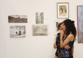 Sesenta autores participan en la exposición 'Extremadura vaciada' en la sala Pintores 10