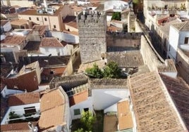 Tramo de la Torre del Aver, en los adarves, donde se intervendrá en esta segunda fase.