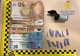 Detenido en Navalmoral con dosis de cocaína y heroína mezcladas para venderlas en un festival de música