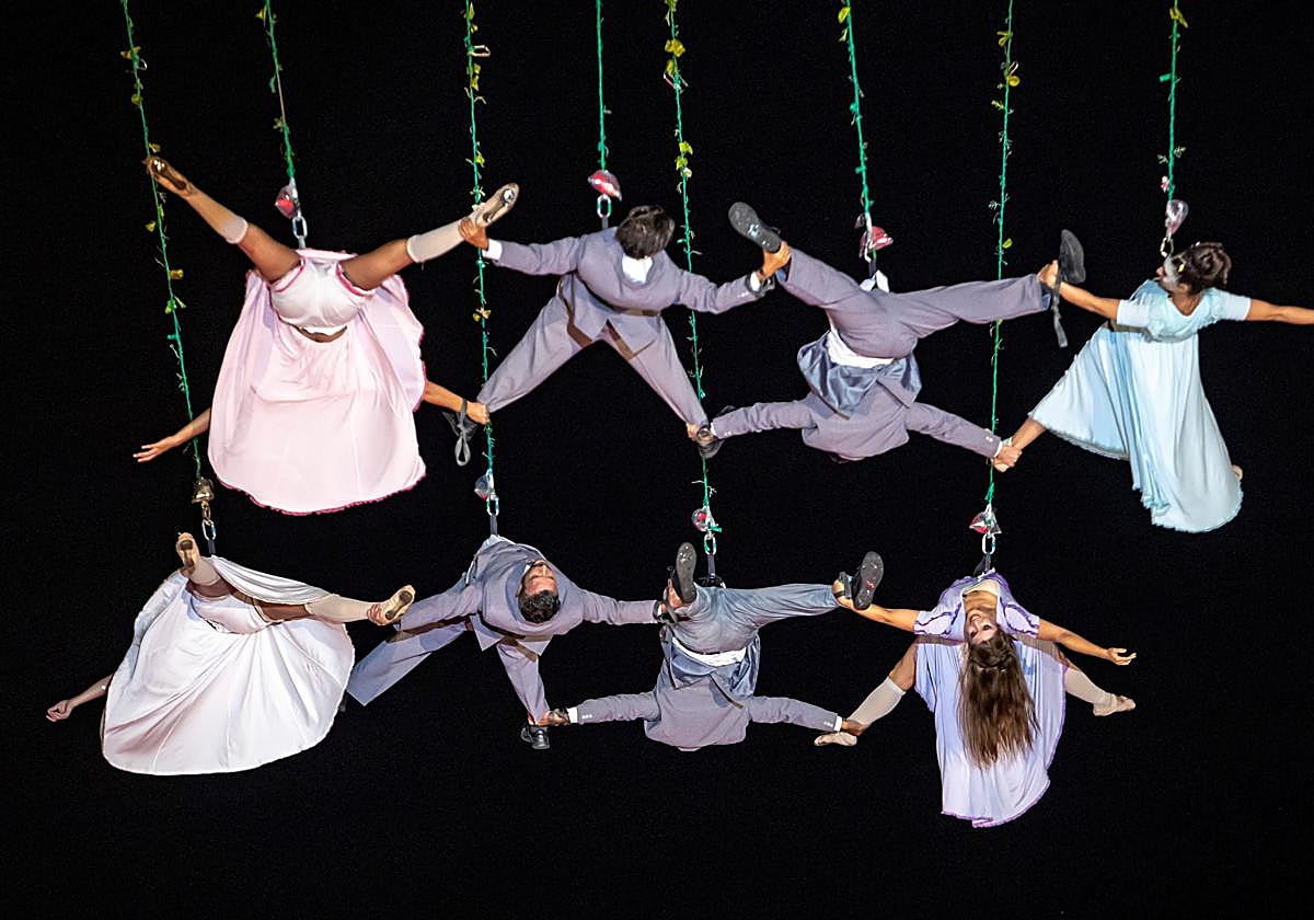 Espectáculo en una edición anterior del Festival Internacional de Nuevo Circo