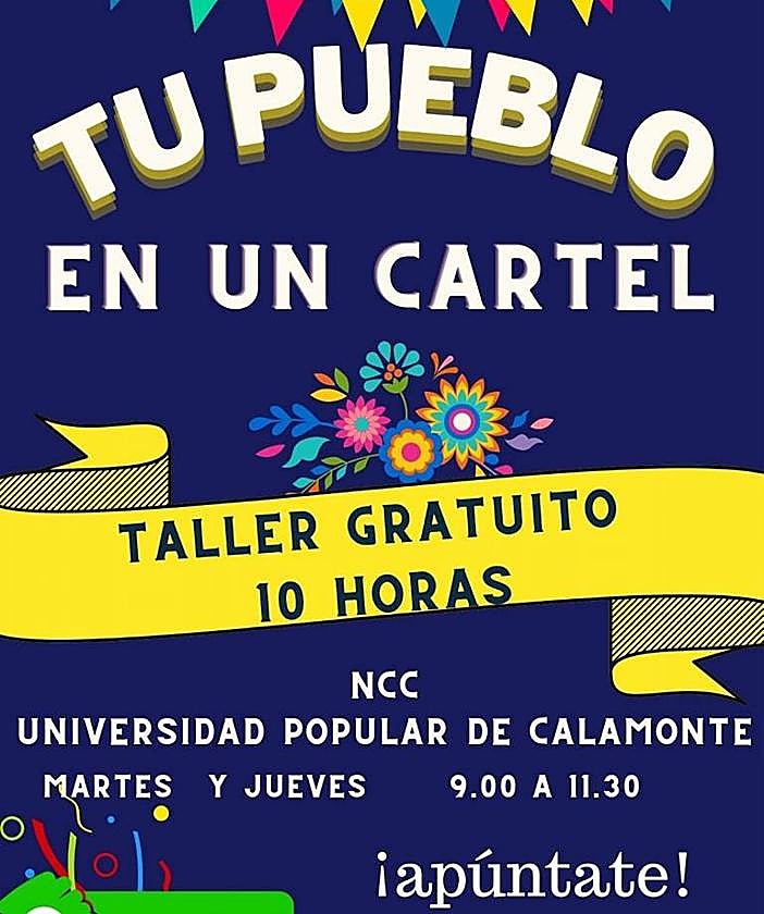 'Tu pueblo en un cartel', nueva actividad del NCC
