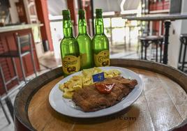 Cachopo de la taberna La Marimorena.