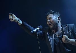 Actuación de Miguel Poveda en el Alcazaba Festival de Badajoz