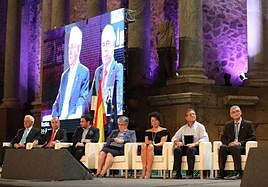 Entrega de las Medallas de Extremadura en una imagen de archivo.