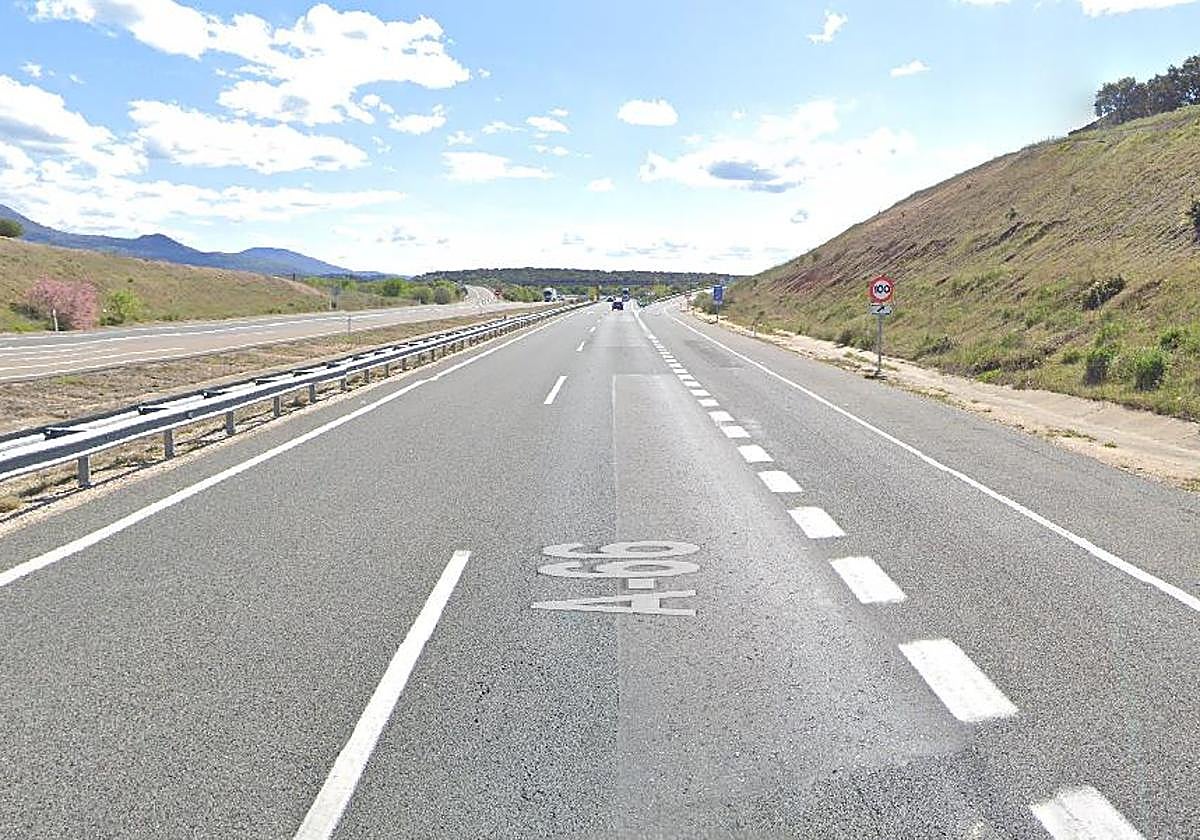 Kilómetro 446 de la A-66.