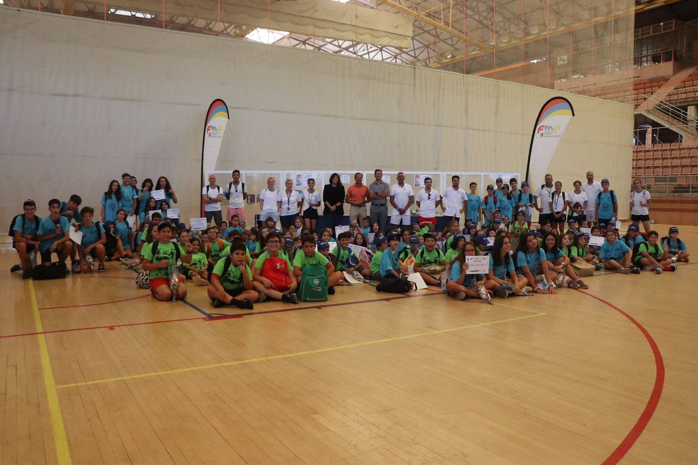 Clausura de las Escuelas Deportivas. 