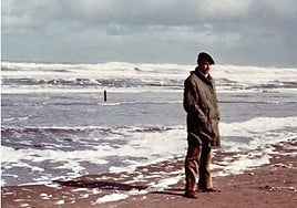 Pablo Romero en Necochea (Argentina), en 1971