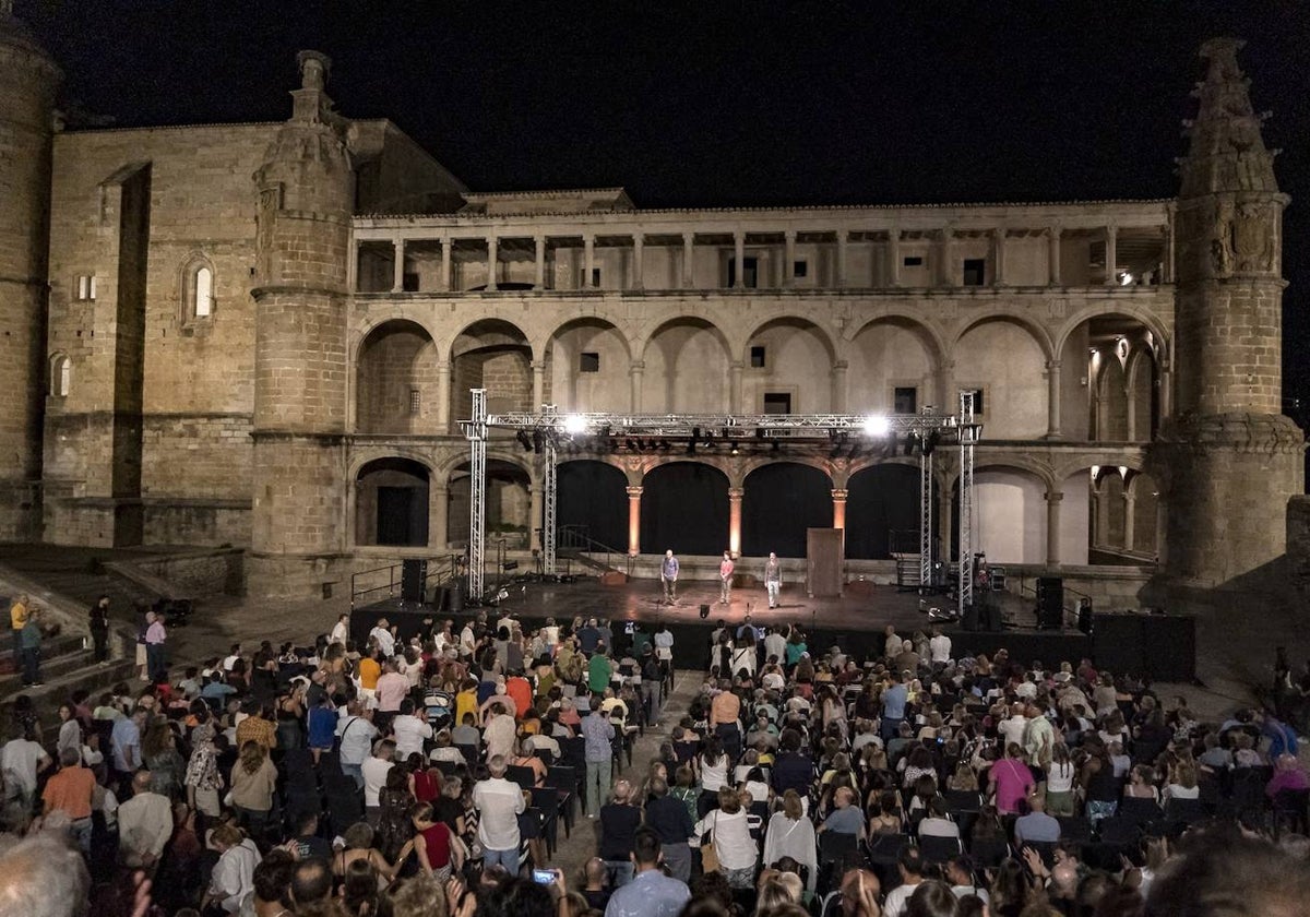 Escenario del Festival, en el que la noche del domingo se representará la obra 'El Amor Enamorado'.