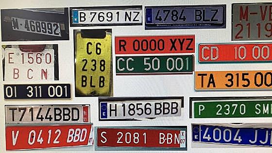 DGT: ¿Por qué las matrículas no llevan vocales? Estas son las letras prohibidas