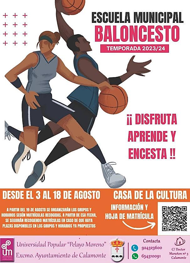 Inscripciones abiertas para la Escuela Municipal de Baloncesto