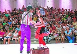 Vacasflakas y Brocolina en una de sus últimas actuaciones.