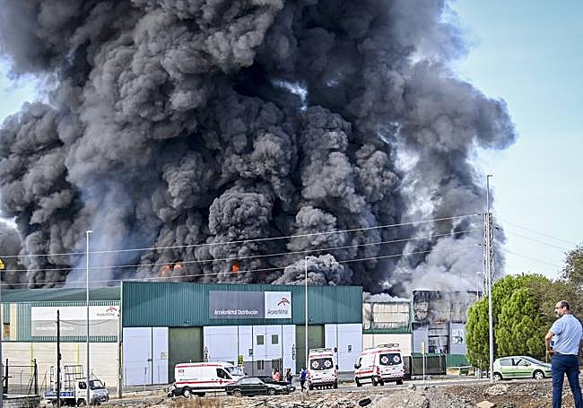 Un voraz incendio destruyó en 2019 una nave de El Nevero y provocó la destrucción de buena parte de la panificadora donde se originaron las llamas.