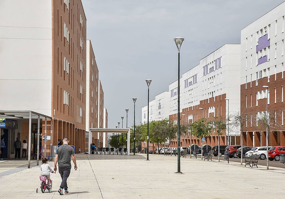 Lady Smith, una de las avenidas principales de Cerro Gordo.