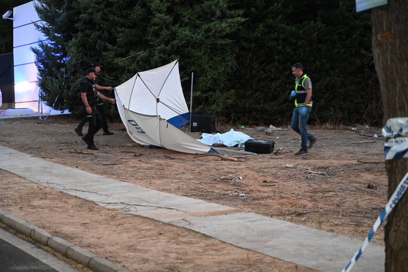 Pelea mortal en Las Vaguadas de Badajoz