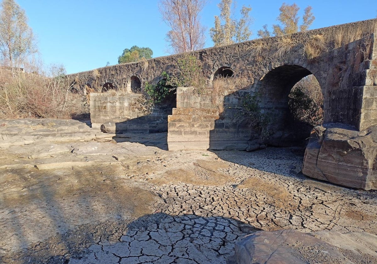 Se seca por primera vez en 40 años el Ardila, afluente del Guadiana