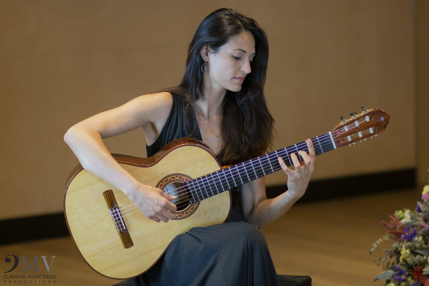 Anabel Montesinos en el festival de Arroyo. 