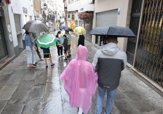 Cáceres, esta tarde.