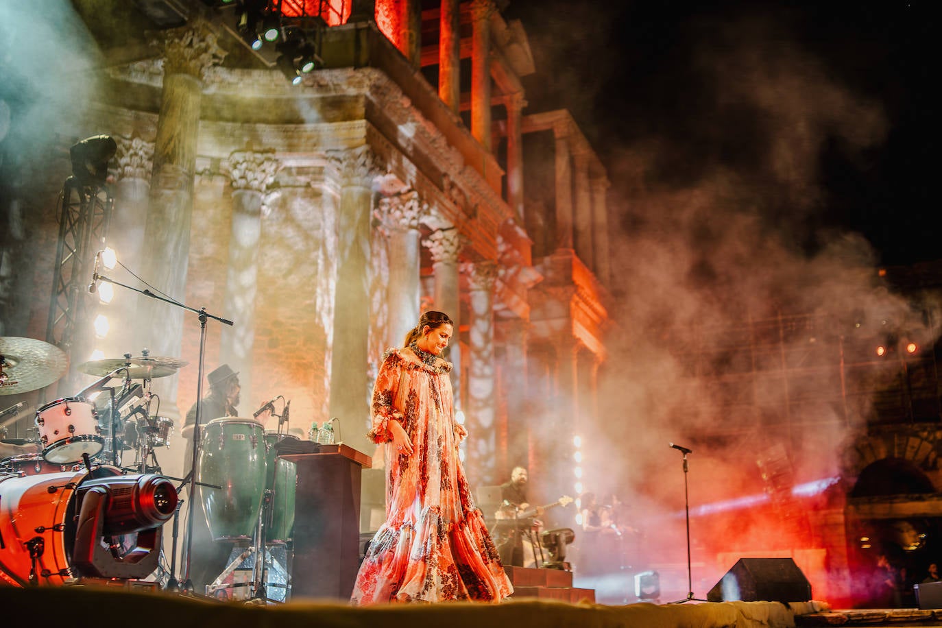 Concierto de Niña Pastori en el Teatro Romano