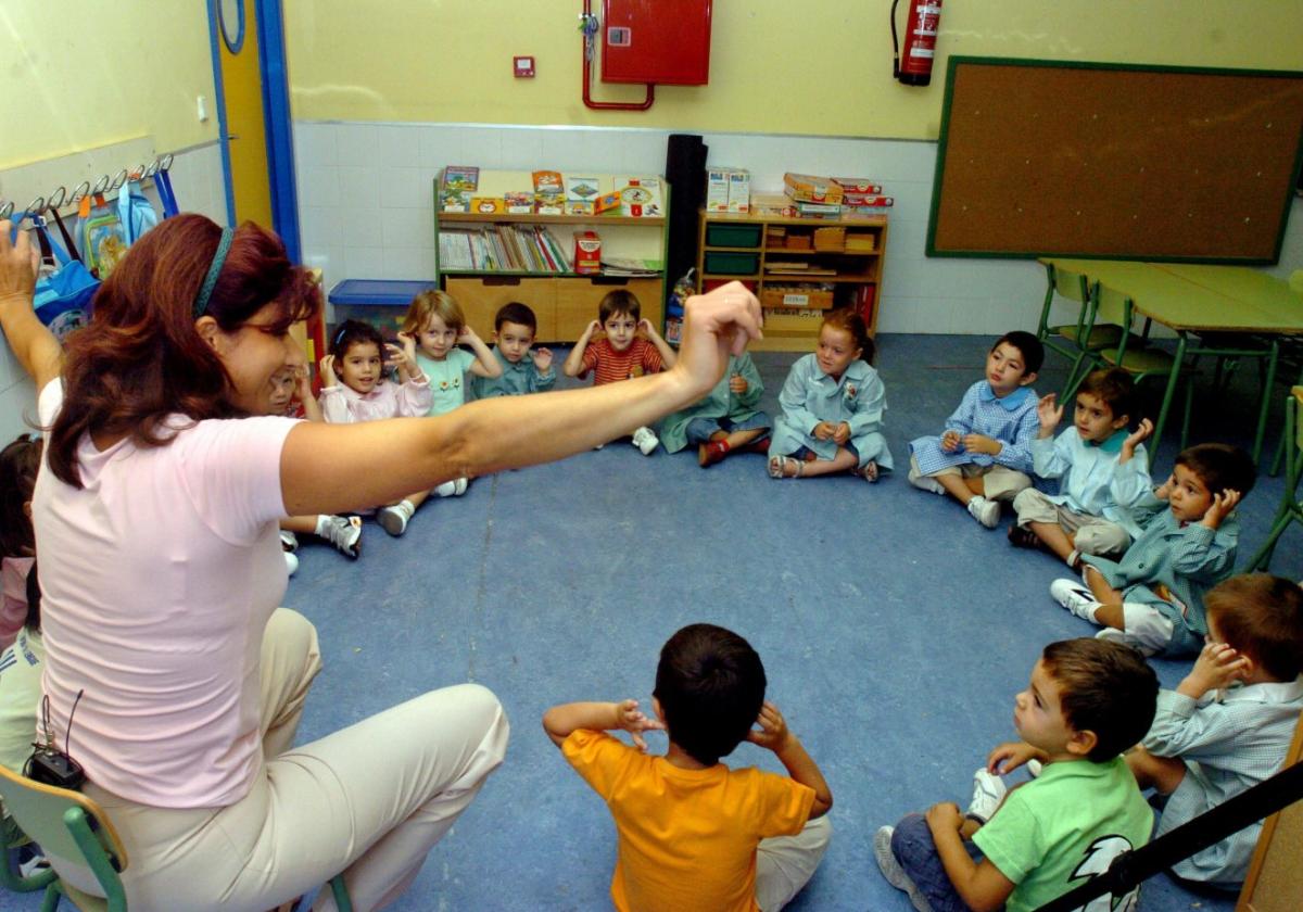 Los menores de tres años estarán en aulas de 22 alumnos como máximo.