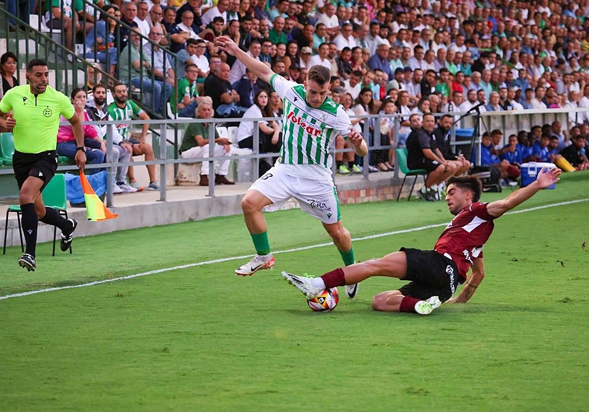 El Mérida sacó un punto in extremis de El Palmar ante el Sanluqueño.