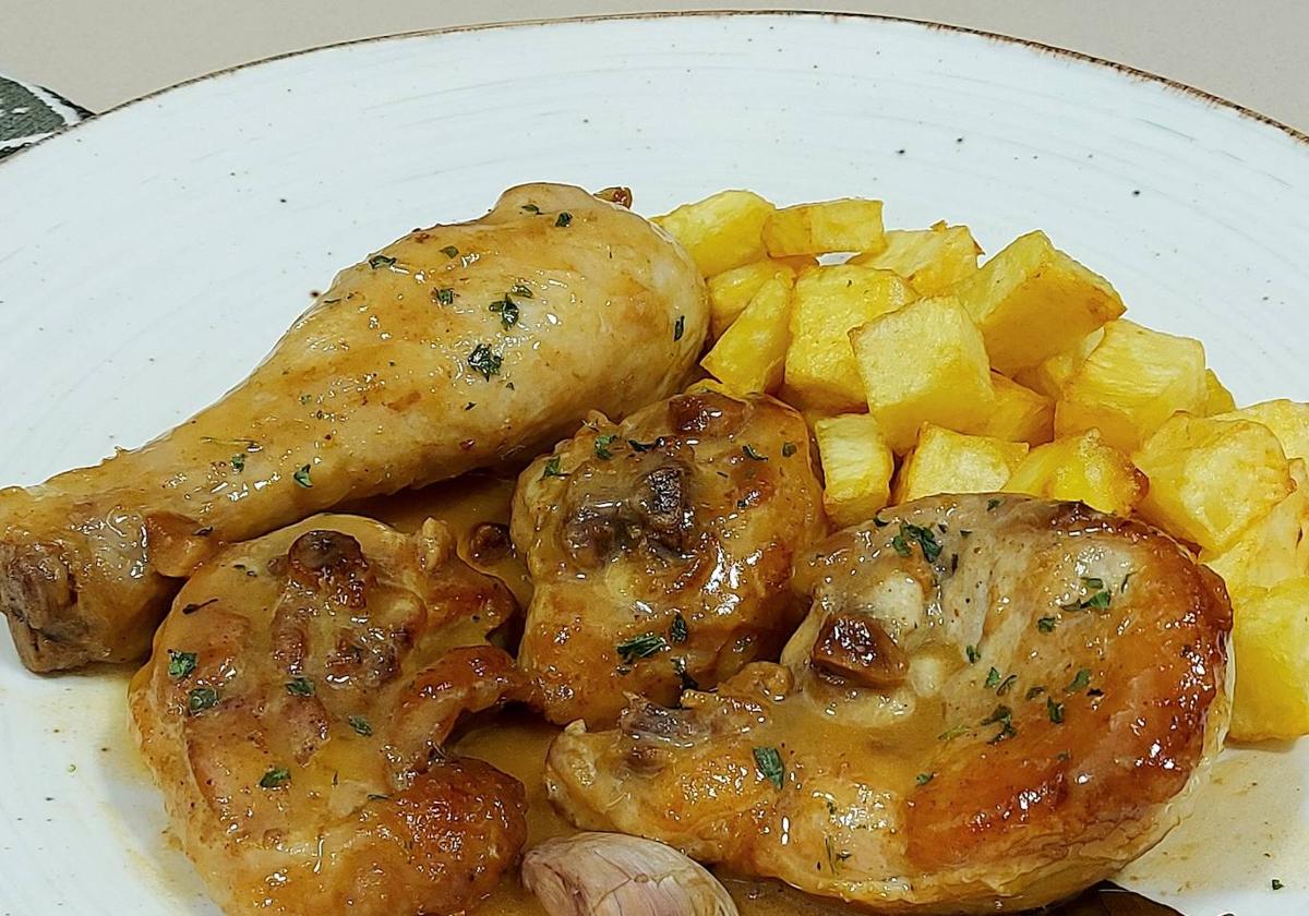 ¿Cómo hacer el pollo al ajillo ideal?