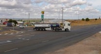 Rotonda entre el Nevero y la carretera de Campomayor