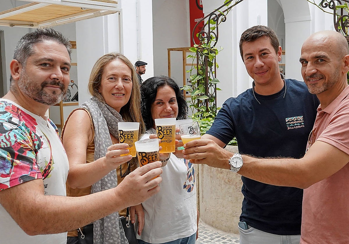 Las penas, con jamón y cerveza en Badajoz