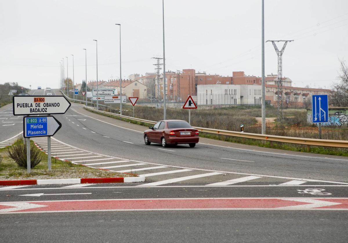 Zona de La Cañada que tendrá acceso a la Ronda Sureste.