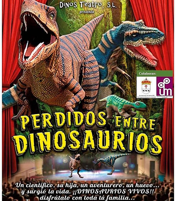 Llega a Calamonte 'Perdidos entre dinosaurios'