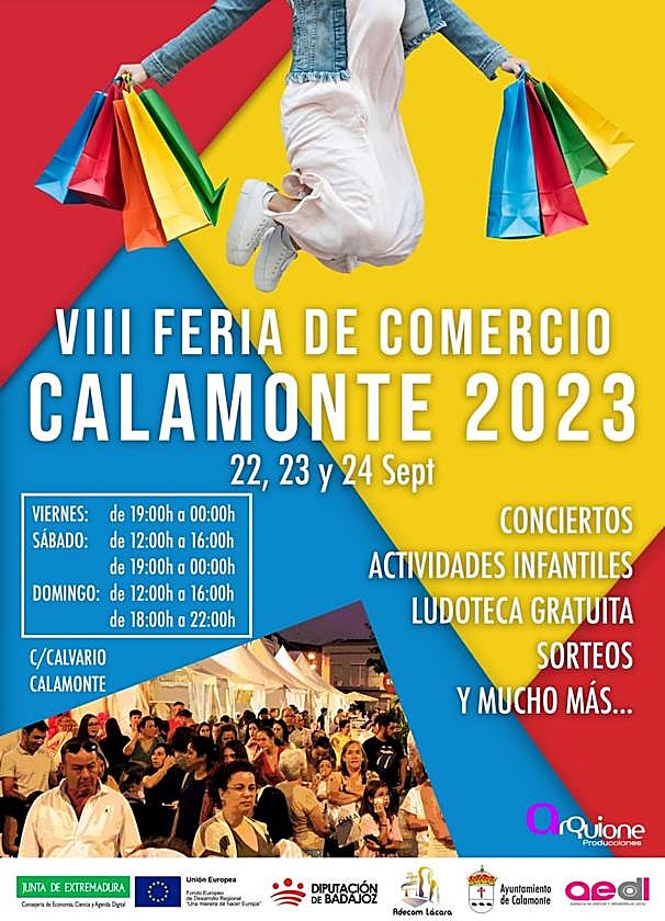 La VIII Feria de Comercio Calamonte acogerá múltiples actividades