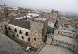 Vista de la torre donde se prevé ubicar la Biblioteca Gastronómica.