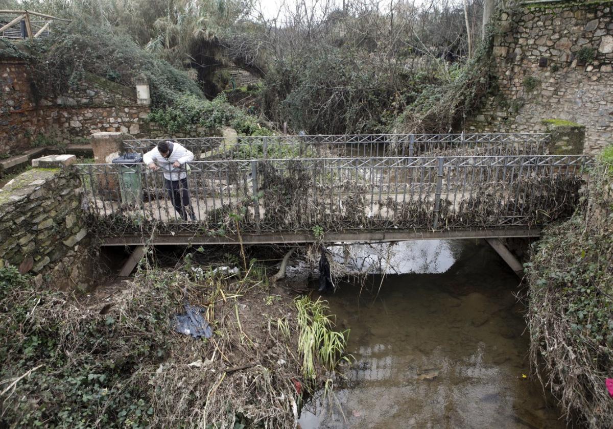 La Ribera del Marco tras la riada de diciembre de 2022.