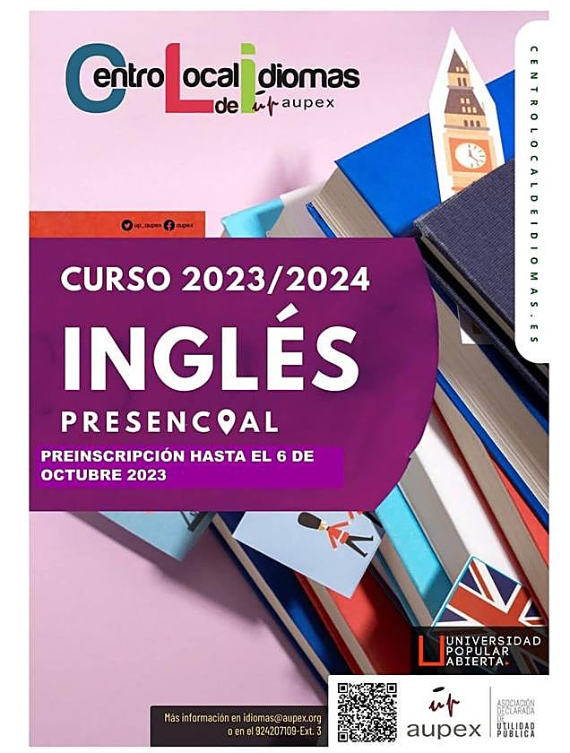 Abierto el plazo de preinscripción para el Centro Local de Idiomas