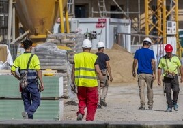 El sector de la construcción es uno de los más afectados por la falta de mano de obra.
