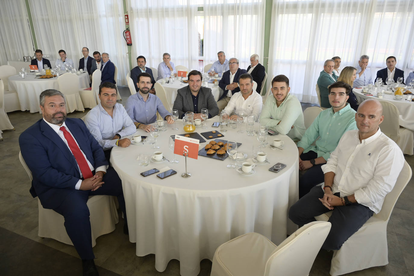 Miguel González, Javier Vizuete, Javier Tejero, Francis Álvarez, José Domínguez, Antonio Moleón, Francisco Javier Vicente y Javier Megia.