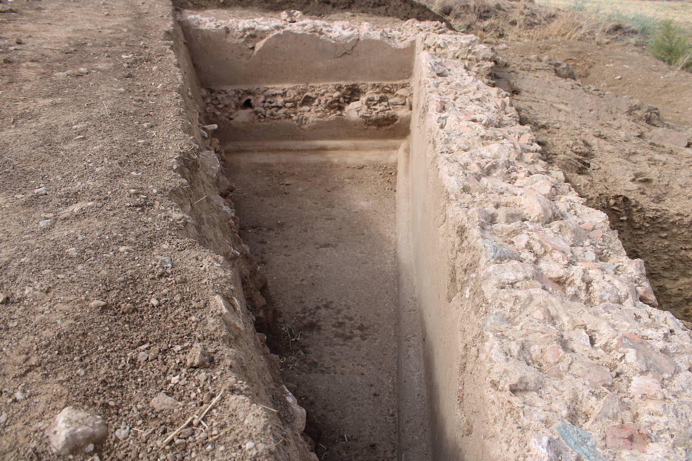 Descubierto un gran edificio romano en Regina