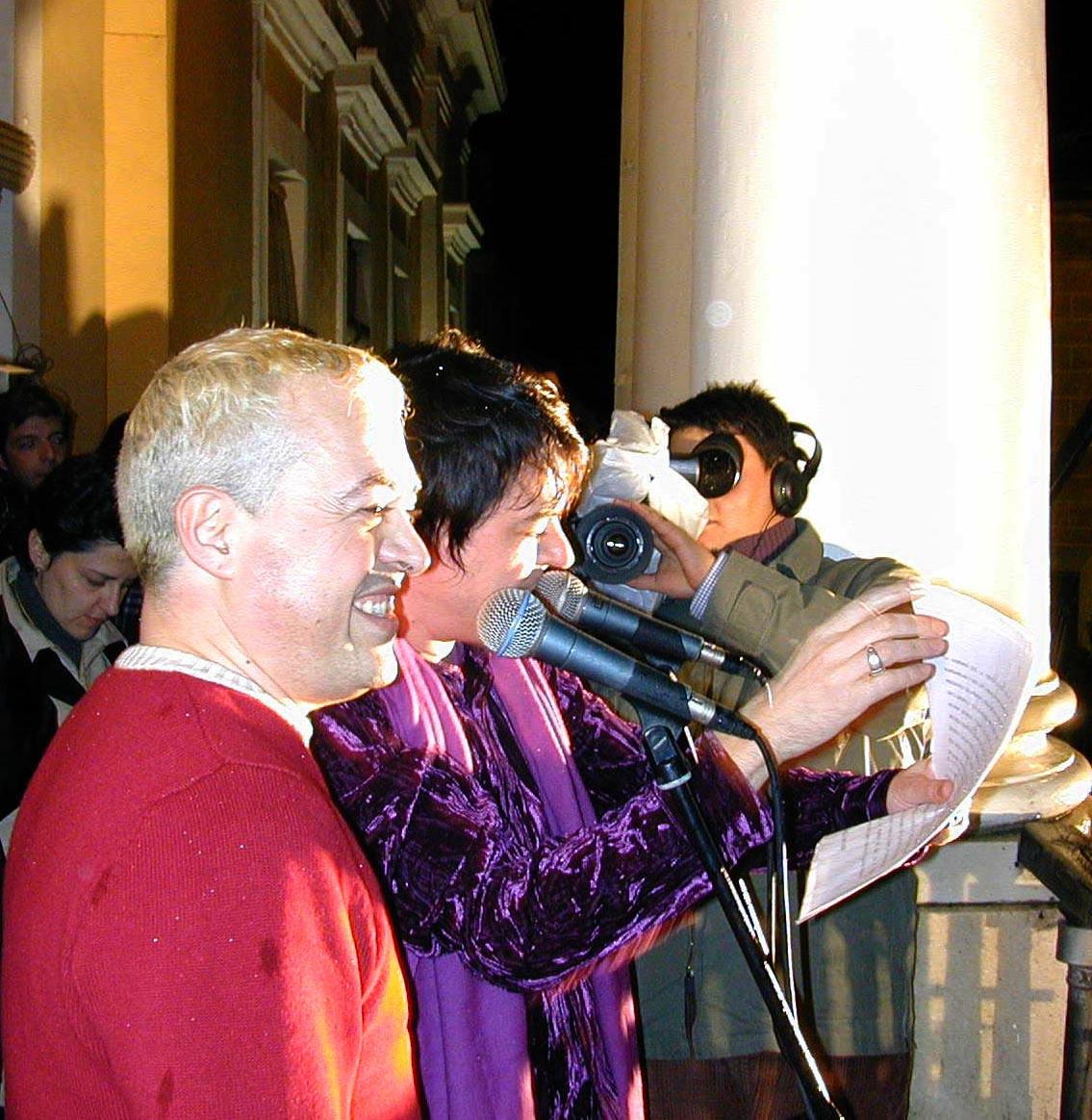 Pregoneros del Carnaval de Badajoz a lo largo de los años