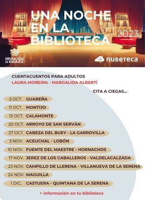 Imagen principal - Calamonte disfrutará de la actividad &#039;Una noche en la Biblioteca&#039;