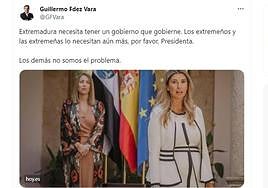 Vara: «Extremadura necesita tener un gobierno que gobierne»