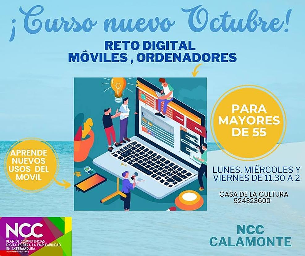 El NCC de Calamonte comienza un nuevo curso en octubre para aprender nuevos usos del móvil