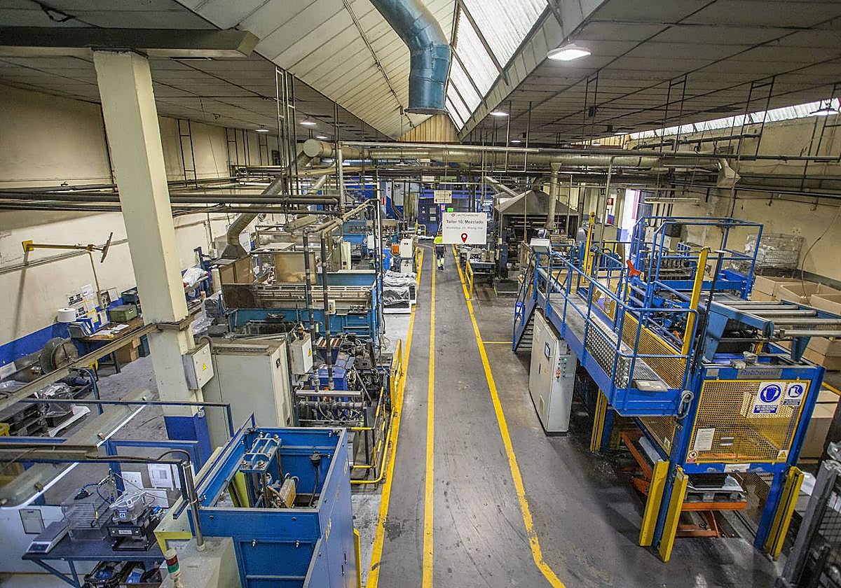 Imagen de archivo de la fábrica Catelsa de Cáceres.