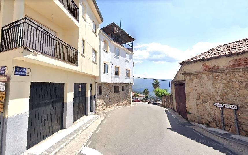 Avenida de El Torno que lleva el nombre de Manuel Martín Elizo.