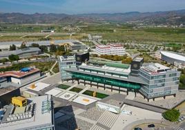 Vista del parque tecnológico Málaga Tech Park, que cuenta con 650 empresas instaladas